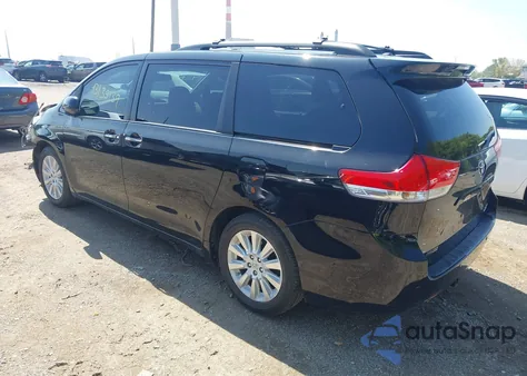 2012 Toyota Sienna Xle/Limited из США, поврежденный, VIN 5TDDK3DC7CS046931